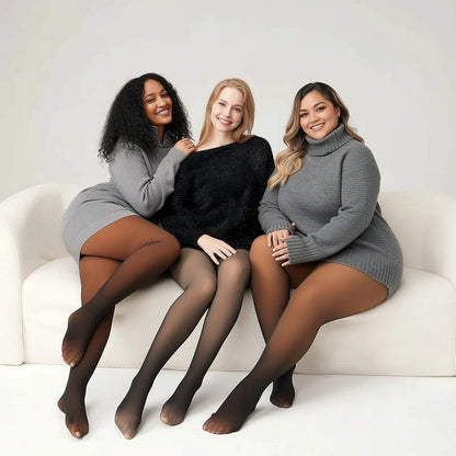 LuxeTherm™ Sheer Fleece Leggings