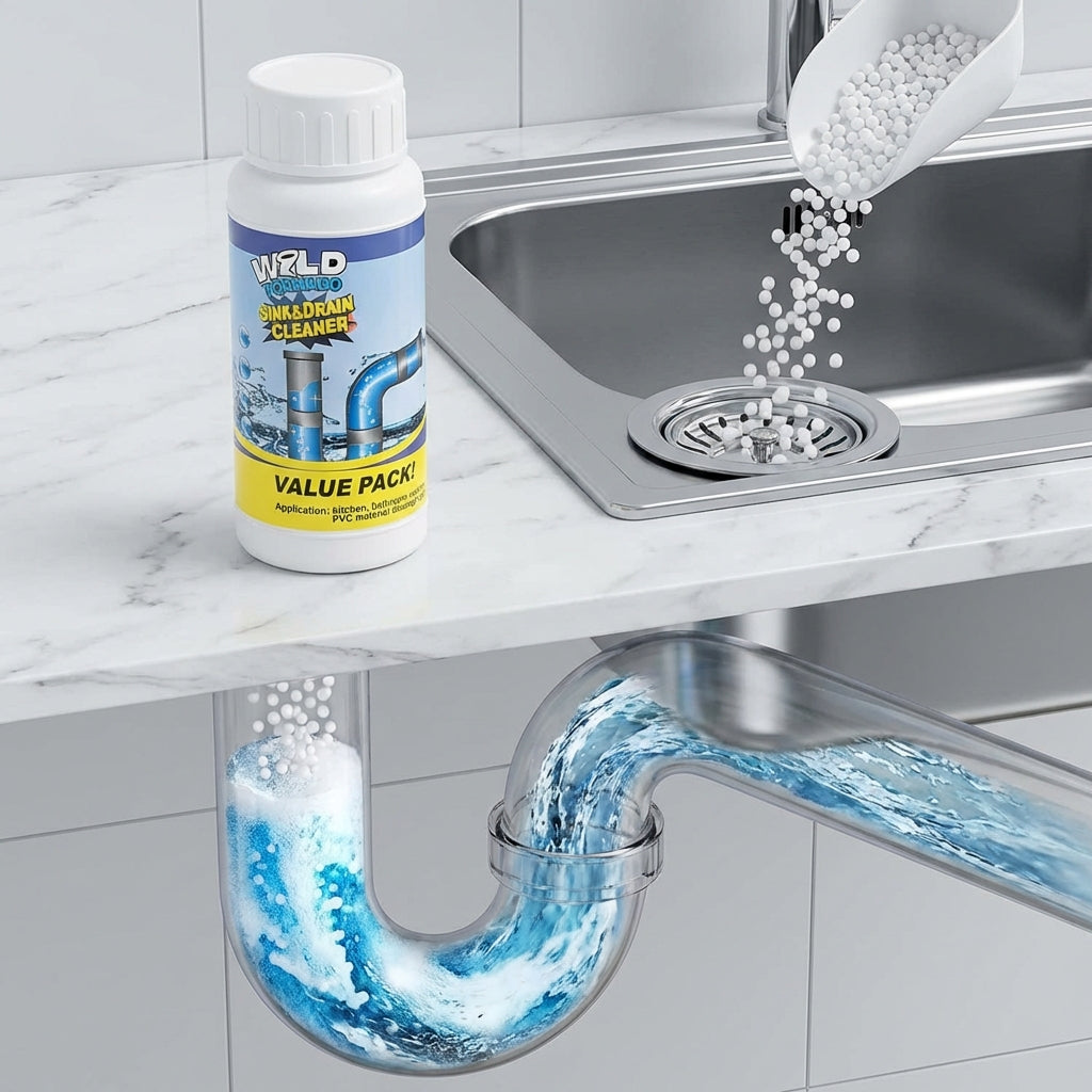 Powerful Foaming Clogged Pipes Cleaner Agent