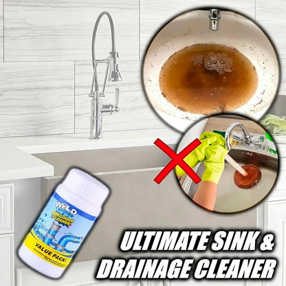 Powerful Foaming Clogged Pipes Cleaner Agent